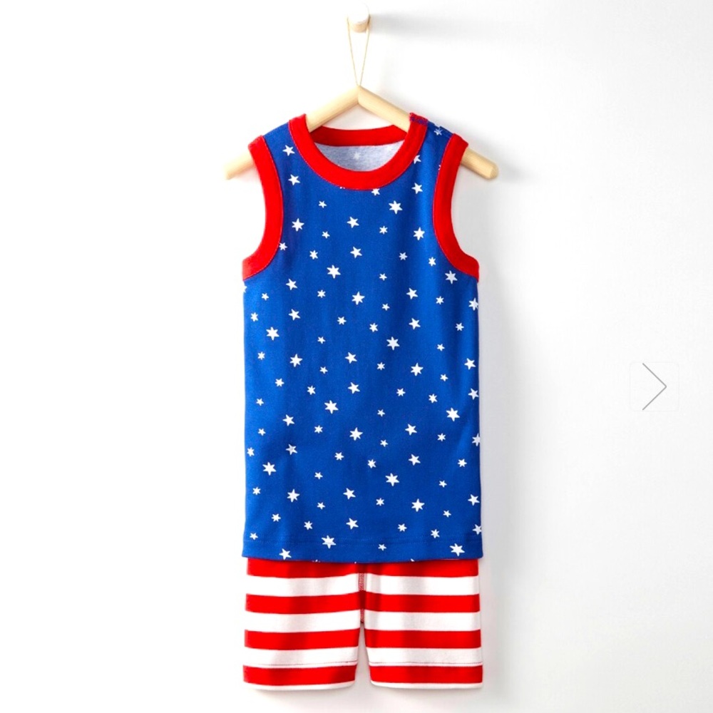 NWT Hanna Andersson Tank PJ set - 90cm/3T